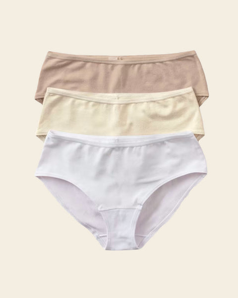 Paquete x 3 panty clásico de máxima comodidad y frescura#color_s04-blanco-cafe-claro-marfil