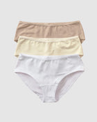 Paquete x 3 panty clásico de máxima comodidad y frescura