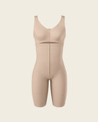 Faja body de control fuerte + brasier incorporado + efecto levanta glúteos#color_802-cafe-claro