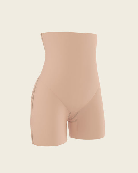 Panty faja de control efecto levanta glúteos#color_802-cafe-claro