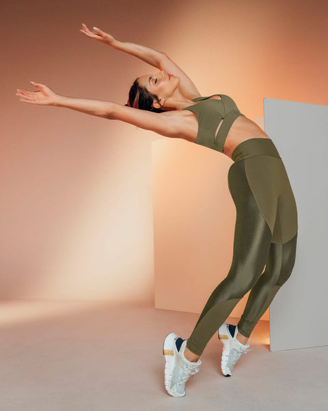 Legging deportivo Leonisa active by Silvy Araujo#color_869-verde