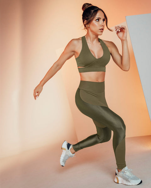 Legging deportivo Leonisa active by Silvy Araujo#color_869-verde