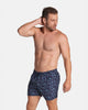Pantaloneta de baño con malla interna y cintura ajustable#color_a12-estampado-estrellas-de-mar