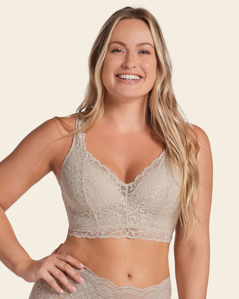 Brasier en encaje ideal para busto pesado