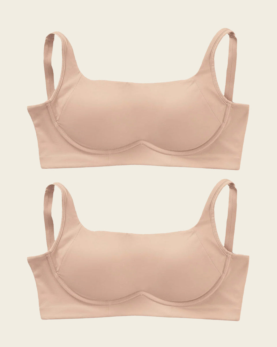Brasier sin varilla ultracómodo de alto soporte y cubrimiento everyday bra