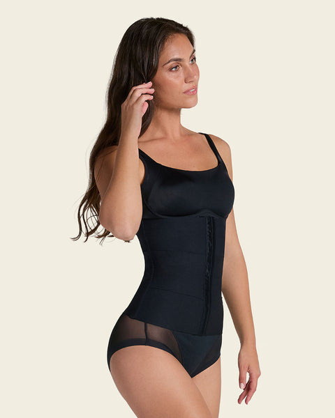 Faja cinturilla de control moderado tecnología skinfuse#color_700-negro