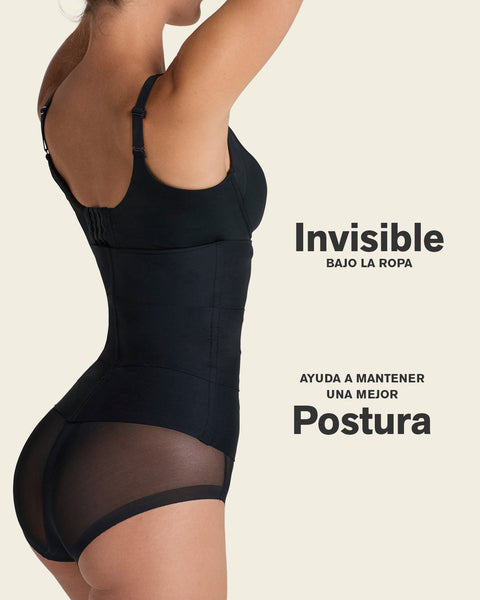 Faja cinturilla de control moderado tecnología skinfuse#color_700-negro