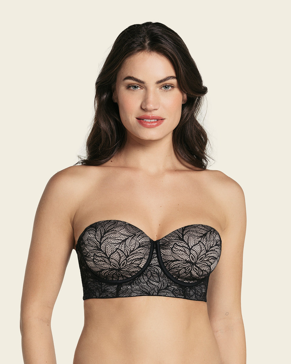 Strapless bustier 360° de perfección en smartlace