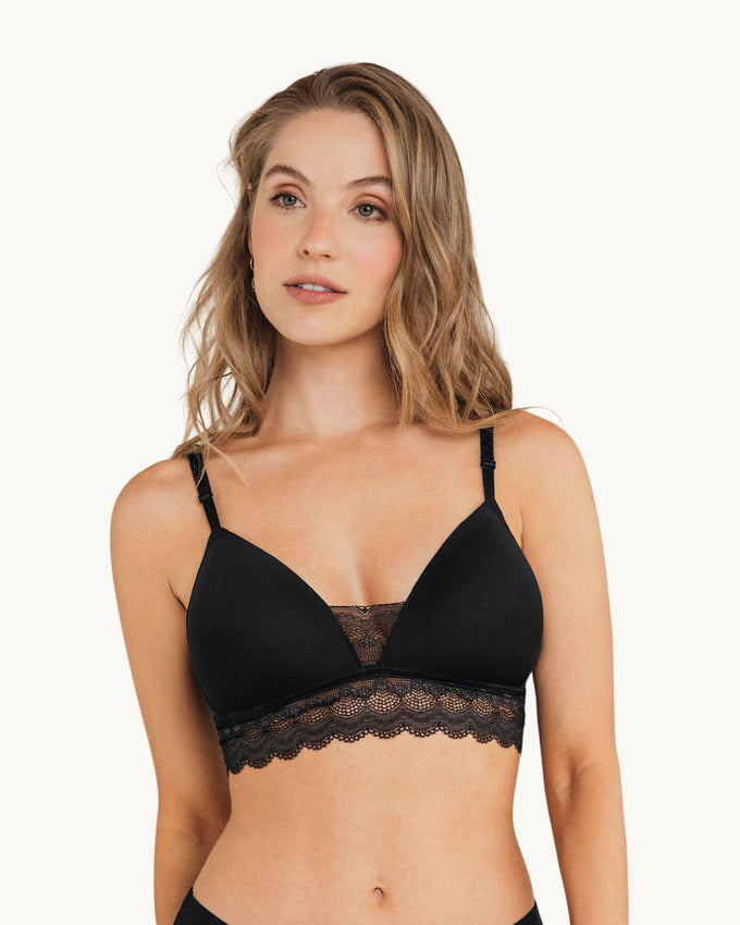 Brasier ultrac modo con delicados toques de encaje Leonisa Mexico