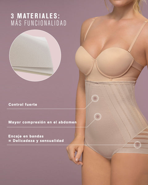 Panty faja busto libre de control de abdomen invisible en piernas#all_variants