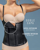 Faja chaleco busto libre de control extrafuerte luce hasta 2 cm menos