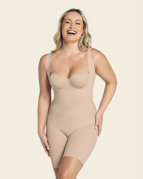 Body busto libre ultraliviano de control fuerte Leonisa Mexico