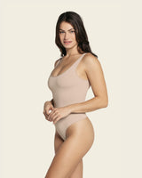 Body invisible silueta brasilera control suave de abdomen#color_802-cafe-claro