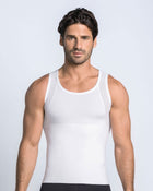 Camiseta sin mangas de control fuerte ideal para uso diario en algodón elástico