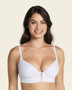 Memory bustier brasier triangular de realce alto y buen cubrimiento