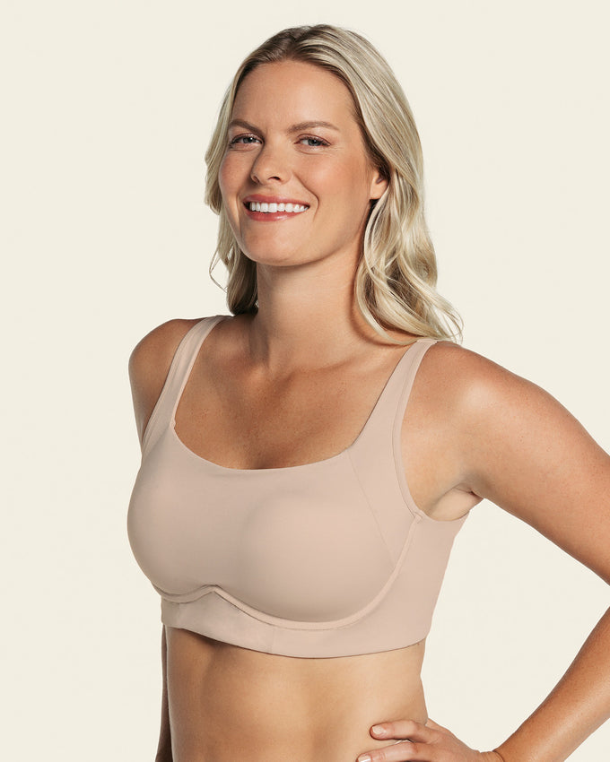 Brasier sin varilla ultracómodo de alto soporte y cubrimiento everyday bra#color_802-cafe-claro