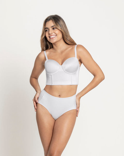 Brasier tipo bustier ideal como strapless#color_000-blanco