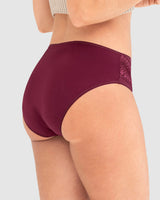 Paquete x 3 panties tipo bikini clásicos y confortables#color_s24-palo-de-rosa-vino-marfil