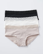 Paquete x3 panties estilo hipster total comodidad