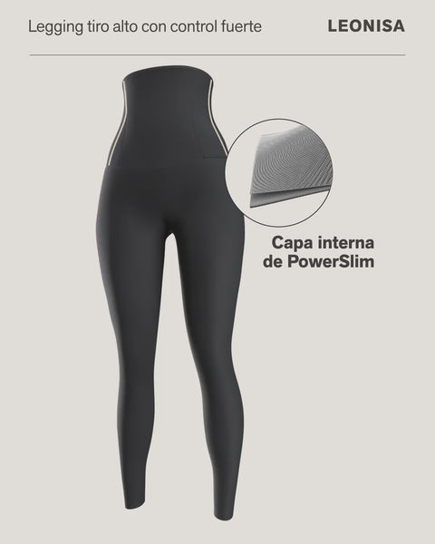 Legging de tiro alto de control en abdomen y piernas#all_variants