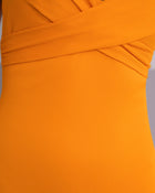 Traje de baño de control suave con tela con textura acanalada