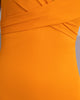 Traje de baño de control suave con tela con textura acanalada#color_203-naranjado