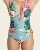 Traje de baño bio-pet con aro en espalda