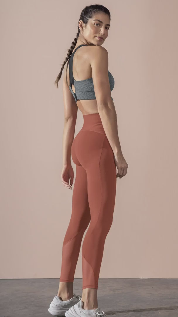 Legging deportivo de control en abdomen y tela antibacterial con aloe vera#all_variants
