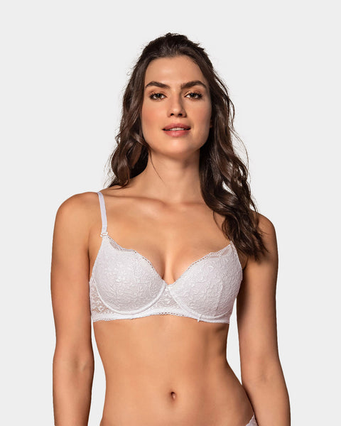 Brasier de realce suave en encaje#color_000-blanco